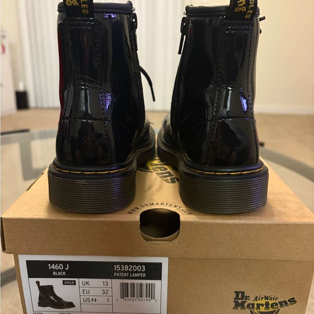 Dr. Martens Shiny Black Patent Boots